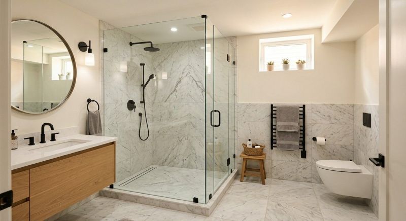Basement Bathroom Remodeling in Ocean City, MD