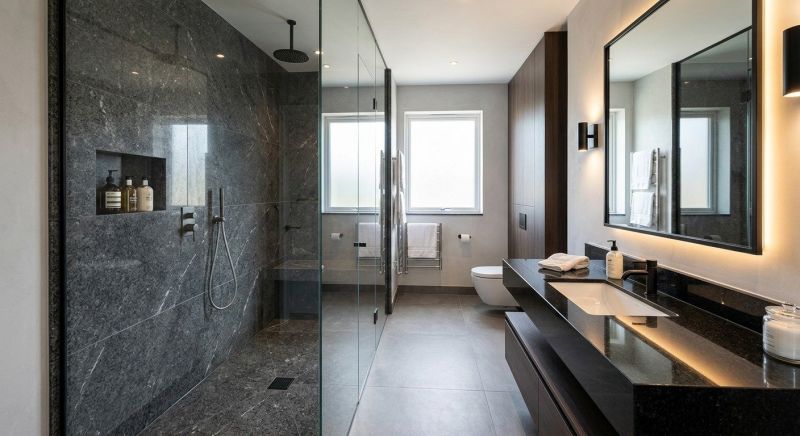 Granite Shower Installation in Ocean City, MD