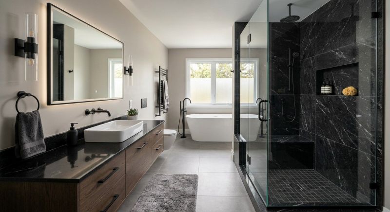 Granite Shower Installation in Ocean City, MD