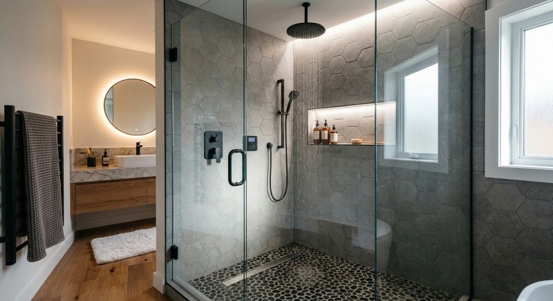 Granite Shower Installation in Ocean City, MD